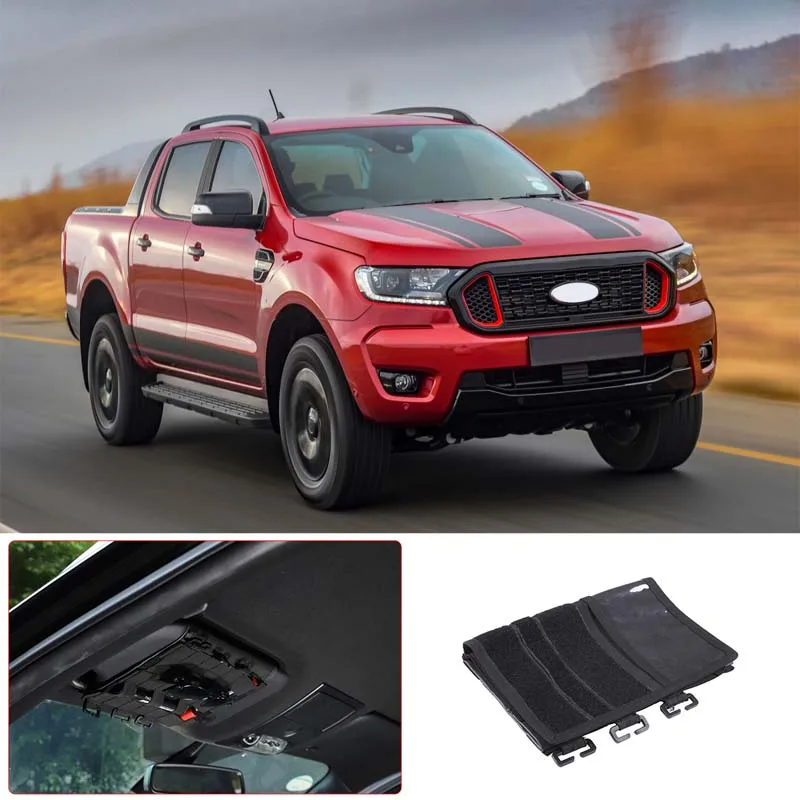 Car Styling Car Interior Accessories Sun Visor Large-Capacity Storage Bag For Left and Right Universal Fit For Ford Ranger 15-21
Car Styling Car Interior Accessories Sun Visor Large-Capacity Storage Bag For Left and Right Universal Fit For Ford Ranger 15-21
