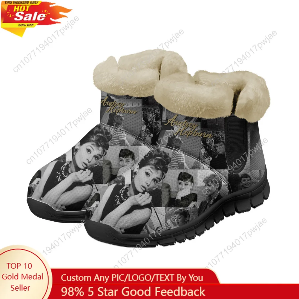 Audrey Hepburn actress Snow Boots Mens Womens Lightweight Snow Boots Shoes Outdoor Casual Warm Casual Boots Printed Custom shoes
Audrey Hepburn actress Snow Boots Mens Womens Lightweight Snow Boots Shoes Outdoor Casual Warm Casual Boots Printed Custom shoes