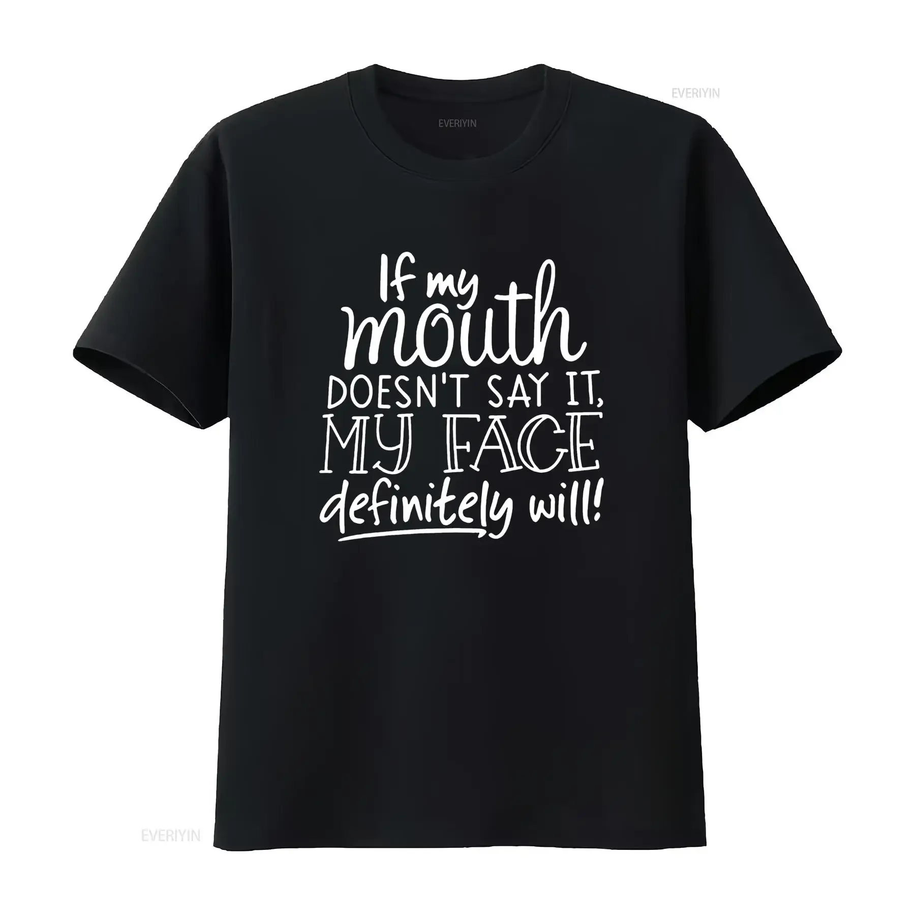 Забавная футболка для женщин с надписью If My Mouth Doesn Say It Face Definitely Will Casual Tops Black X Large vintage Washed
Забавная футболка для женщин с надписью If My Mouth Doesn Say It Face Definitely Will Casual Tops Black X Large vintage Washed