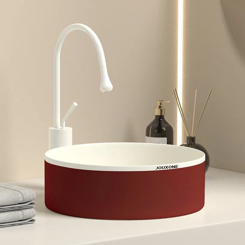 Small Size Round Ceramic Vessel Sink, Colorful Single Wash Basin for Home and Hotel Bathroom Vanity
Small Size Round Ceramic Vessel Sink, Colorful Single Wash Basin for Home and Hotel Bathroom Vanity