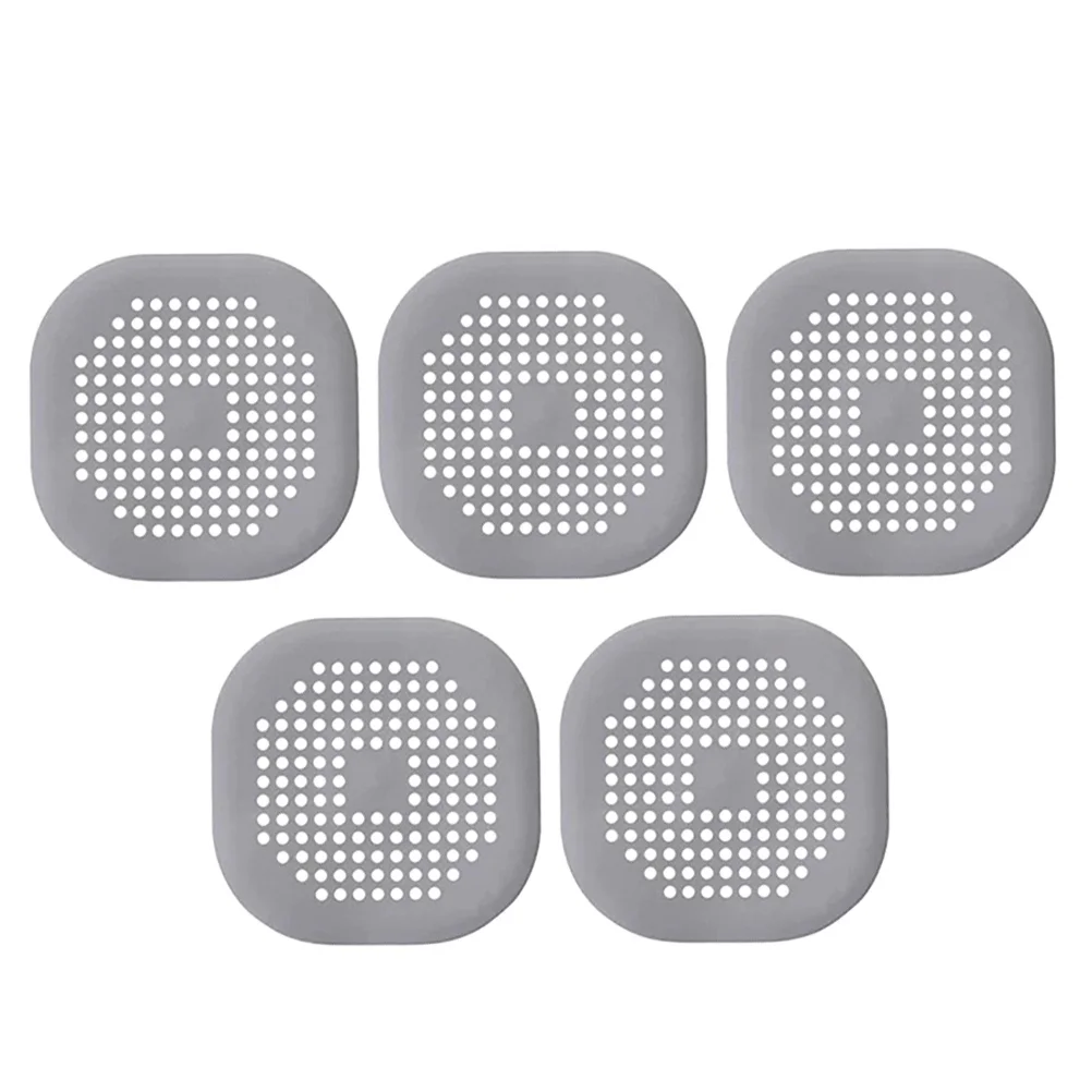 5Pcs Silicone Hair Catcher Drain Filter Sink Strainer Stopper Anti-Clogging Sewer Colanders Bathroom Filter
5Pcs Silicone Hair Catcher Drain Filter Sink Strainer Stopper Anti-Clogging Sewer Colanders Bathroom Filter