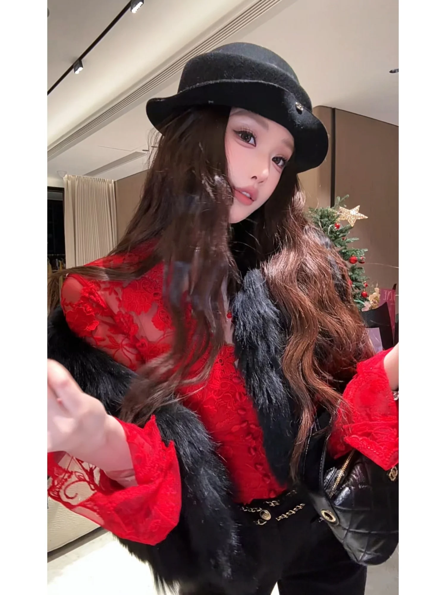 Neadada ort Coat New 2026 Women's Faionable High-Quali Thiened Rabbit Fur Casual Sle Splice Design Regular Sve
Neadada ort Coat New 2026 Women's Faionable High-Quali Thiened Rabbit Fur Casual Sle Splice Design Regular Sve