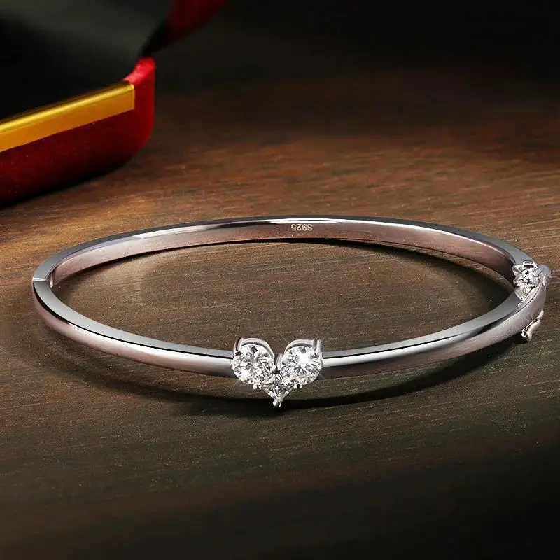 HORRIPAL D VVS1 Moissanite Bracelets For Women S925 Sterling Silver GRA Certified Lab Grow Diamond New Wedding Fine Jewelry Gift
HORRIPAL D VVS1 Moissanite Bracelets For Women S925 Sterling Silver GRA Certified Lab Grow Diamond New Wedding Fine Jewelry Gift
