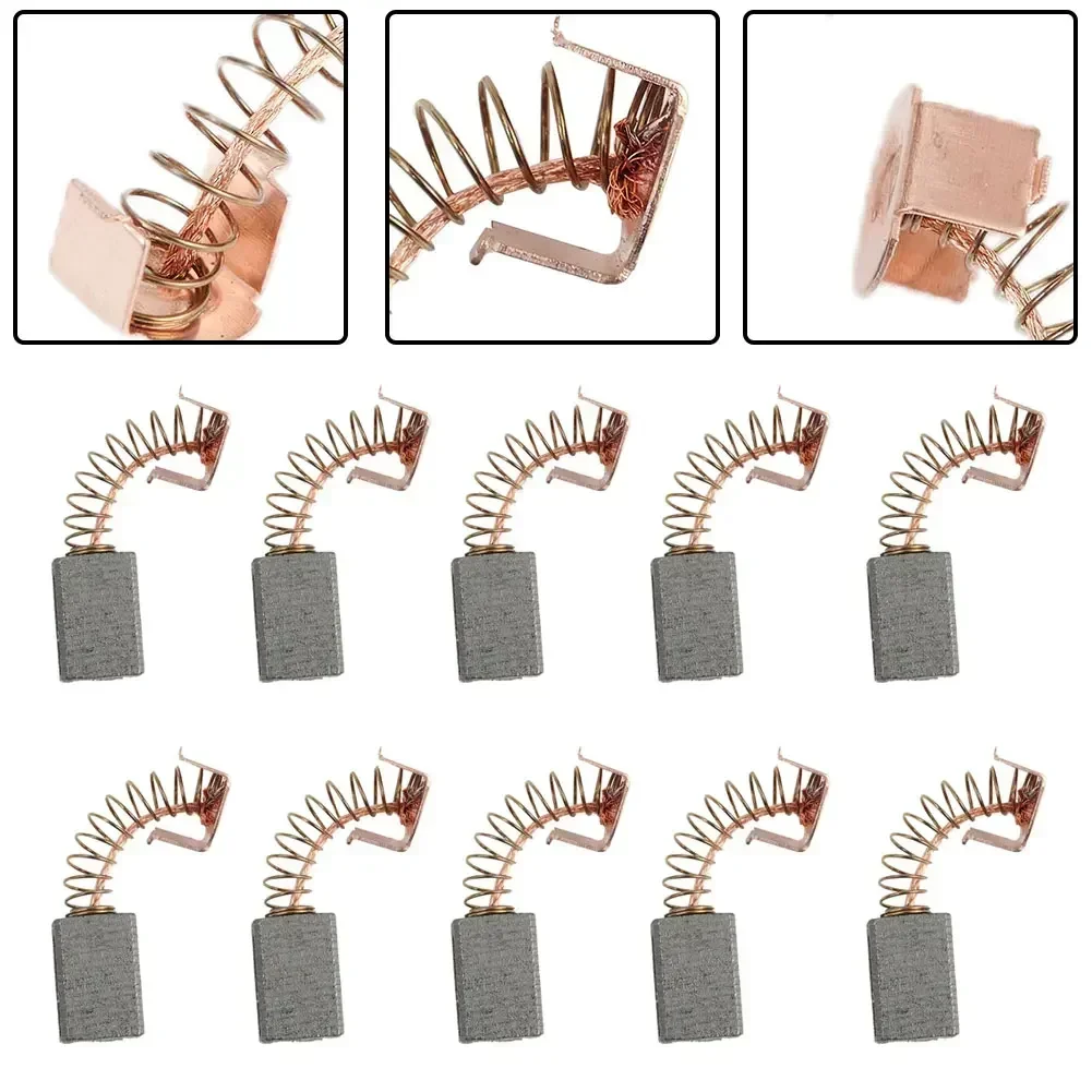 Replacement Carbon Brushes Carbon Brushes Electric Motors 10 Pairs Cap Diam 9mm For Black Decker Angle Grinder GR750K Type1
Replacement Carbon Brushes Carbon Brushes Electric Motors 10 Pairs Cap Diam 9mm For Black Decker Angle Grinder GR750K Type1