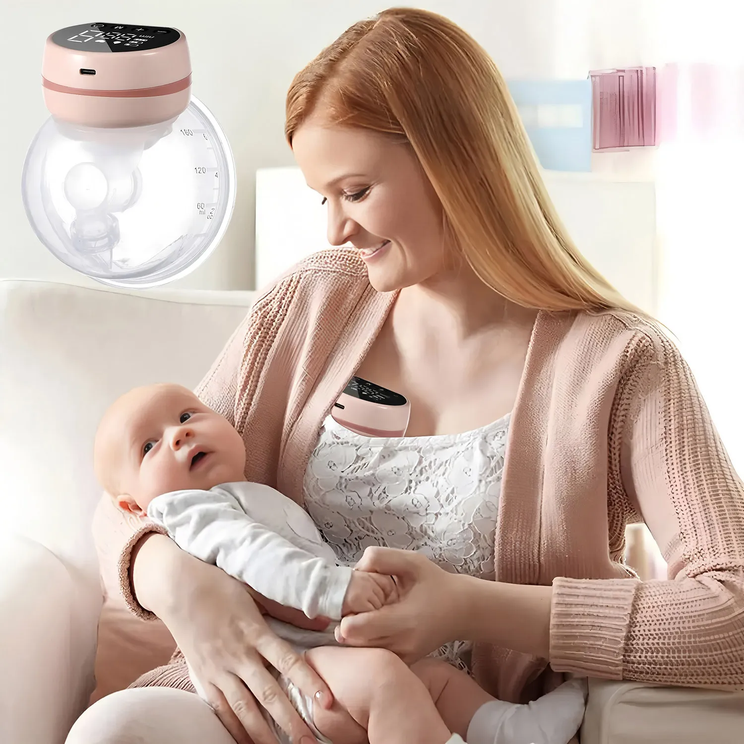  Wearable Electric Breast Pumps 3 Modes 9 Levels Portable Hands Free Breast Pump Silent Comfort for Portable Work Home Travel
Wearable Electric Breast Pumps 3 Modes 9 Levels Portable Hands Free Breast Pump Silent Comfort for Portable Work Home Travel