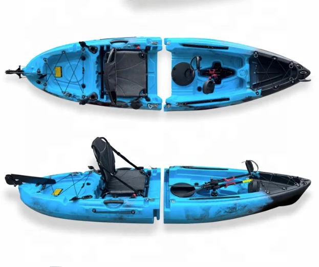 Folding Kayak Light Weight No Inflatable Canoe With Pedal Drive
Folding Kayak Light Weight No Inflatable Canoe With Pedal Drive