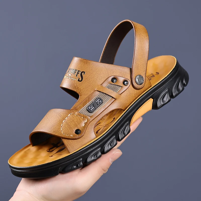 Men's Fashionable Soft-Sole Summer Sandals Outdoor Dual-Wear Comfortable Wear-Resistant Breathable Beach Shoes-HW80193
Men's Fashionable Soft-Sole Summer Sandals Outdoor Dual-Wear Comfortable Wear-Resistant Breathable Beach Shoes-HW80193