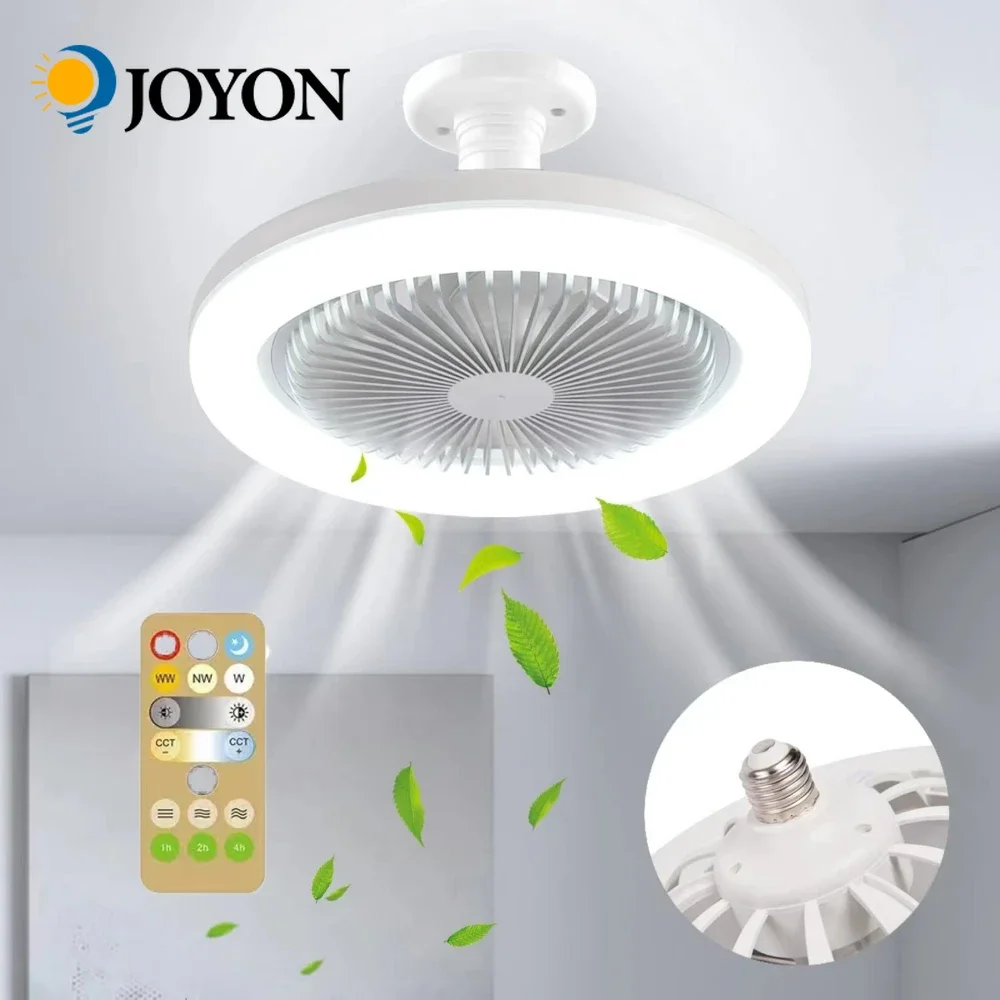 Ceiling Fan With Lighting Lamp E27 Converter Base For Bedroom Living Home Silent Ac85-265v
Ceiling Fan With Lighting Lamp E27 Converter Base For Bedroom Living Home Silent Ac85-265v