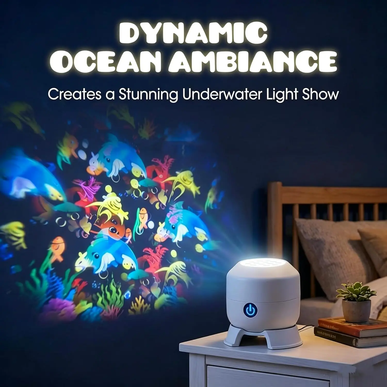 1/2PCS USB Powered LED Ocean Projector Lights 360° Rotating Dynamic Ambient Lamp for Game Living Room Bedroom Decor Night Light
1/2PCS USB Powered LED Ocean Projector Lights 360° Rotating Dynamic Ambient Lamp for Game Living Room Bedroom Decor Night Light