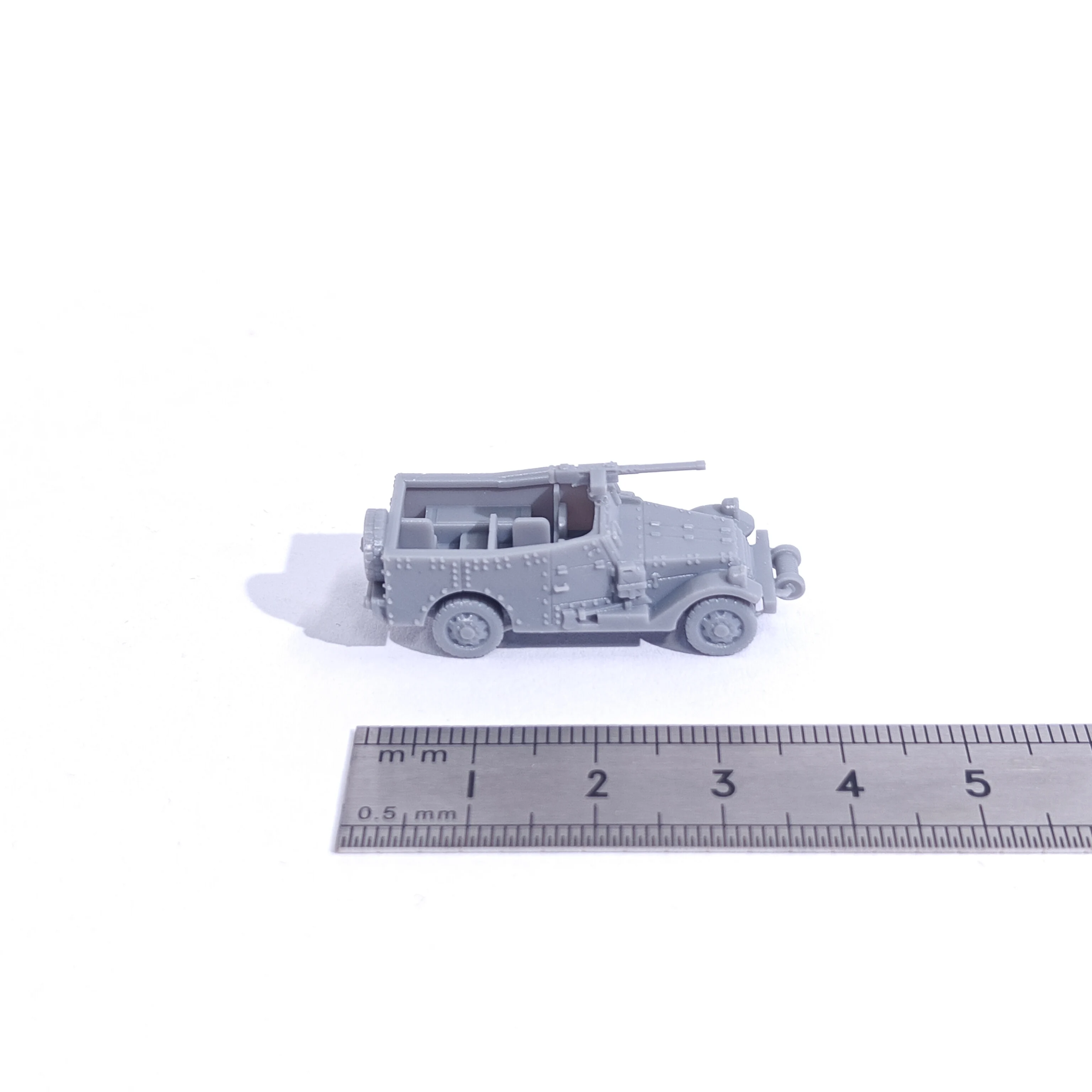 Масштабная модель 1/144: Непокрашенная миниатюрная модель разведывательного автомобиля M3A1 из смолы (набор для сборки)
Масштабная модель 1/144: Непокрашенная миниатюрная модель разведывательного автомобиля M3A1 из смолы (набор для сборки)