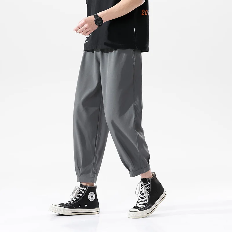 Elegant Fashion Harajuku Slim Fit Ropa Hombre Loose Casual All Match Cropped Pants Solid Pockets Pockets Straight Leg Pants
Elegant Fashion Harajuku Slim Fit Ropa Hombre Loose Casual All Match Cropped Pants Solid Pockets Pockets Straight Leg Pants