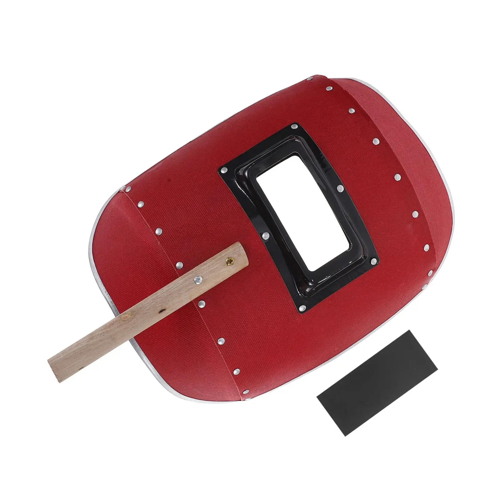 Welder's Eye Protection Mask Face for Welding Hemming Red Aluminum Hand Held Shield
Welder's Eye Protection Mask Face for Welding Hemming Red Aluminum Hand Held Shield
