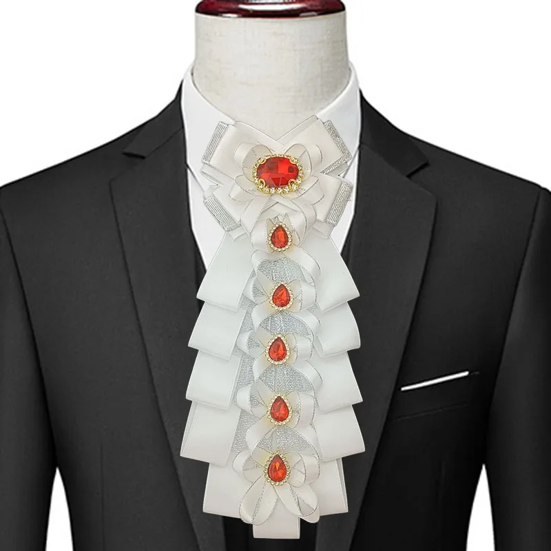 Original Design Handmade Men's Wedding Ties Vintage French Shirt Suit Collar Flowers High-end Luxury Rhinestone Brooch Jewelry 
Original Design Handmade Men's Wedding Ties Vintage French Shirt Suit Collar Flowers High-end Luxury Rhinestone Brooch Jewelry