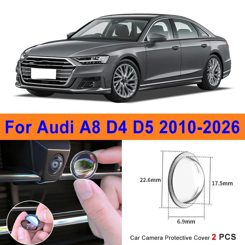360 Reverse Image Car Camera Cover Anti-Scratch PC Lens Protector Stickers For Audi A8 D4 D5 2010-2026 2Pcs
360 Reverse Image Car Camera Cover Anti-Scratch PC Lens Protector Stickers For Audi A8 D4 D5 2010-2026 2Pcs