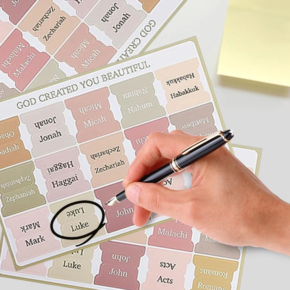 5-листовые самоклеящиеся бумажные вкладки. Вкладки для индекса Библии. Легко читаемые вкладки для библейских книг. Учебные принадлежности. Декоративная этикетка для учебы и чтения.
5-листовые самоклеящиеся бумажные вкладки. Вкладки для индекса Библии. Легко читаемые вкладки для библейских книг. Учебные принадлежности. Декоративная этикетка для учебы и чтения.