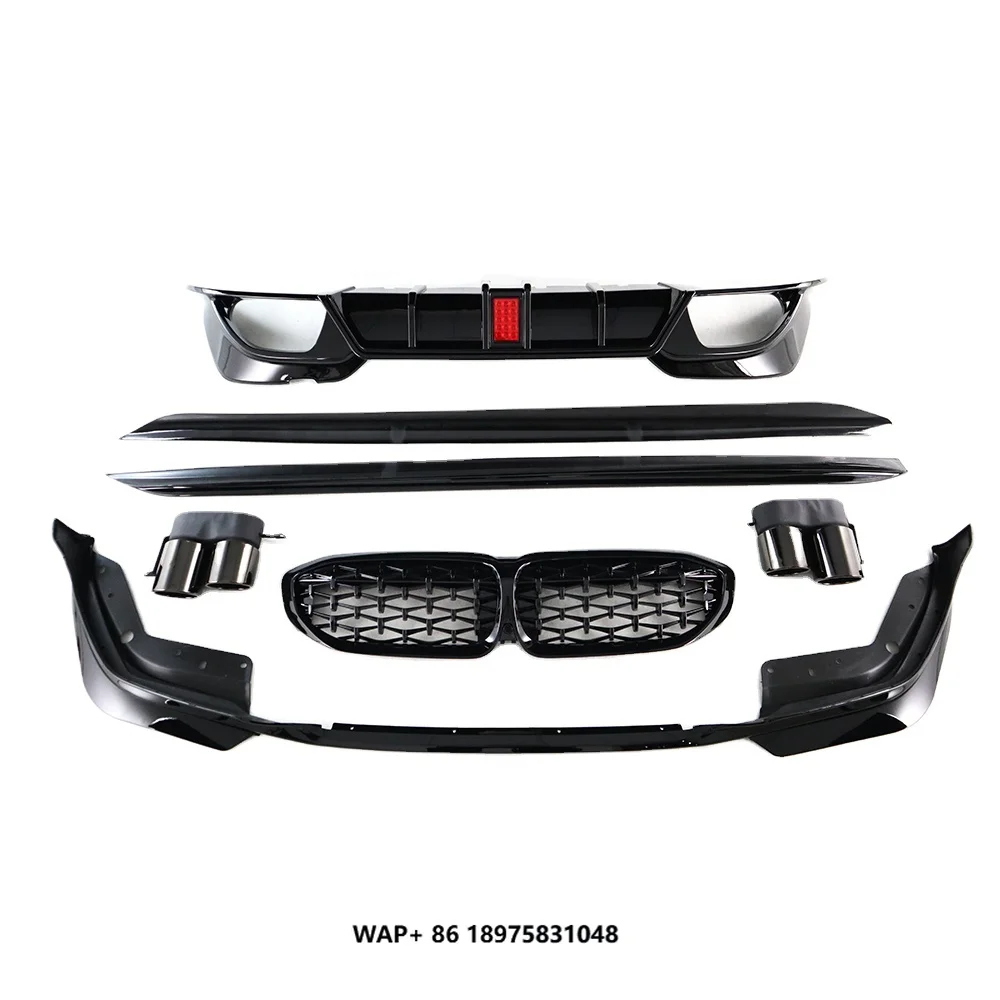 Plastic ABS Front Bumper Splitter Lip Rear Diffuser Side Skirts Body Kit Car Auto Parts for G20 2019-2022
Plastic ABS Front Bumper Splitter Lip Rear Diffuser Side Skirts Body Kit Car Auto Parts for G20 2019-2022