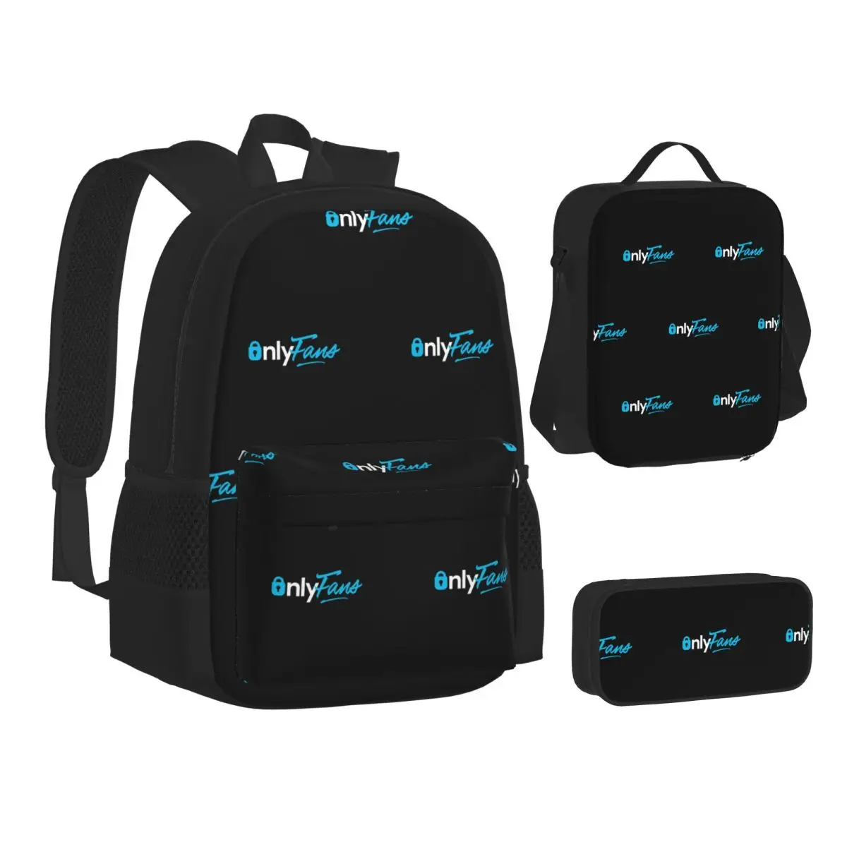 Onlyfans Logo Backpacks Boys Girls Bookbag Children School Bags Kids Rucksack Lunch Bag Pen Bag Three-Piece Set
Onlyfans Logo Backpacks Boys Girls Bookbag Children School Bags Kids Rucksack Lunch Bag Pen Bag Three-Piece Set