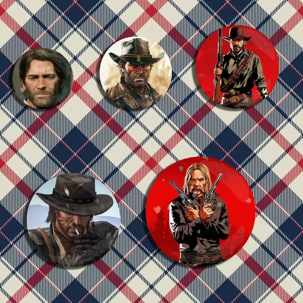 Game Red Dead R-Redemption Badge Stage Brooches on Backpack Clothes Handmade Round Enamel Pins for Jewelry Gift Bag Accessory
Game Red Dead R-Redemption Badge Stage Brooches on Backpack Clothes Handmade Round Enamel Pins for Jewelry Gift Bag Accessory