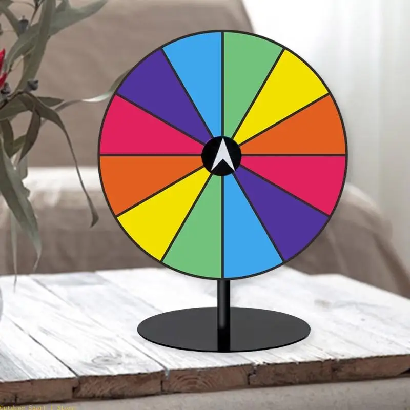 A0KA 12 Segment Acrylic Rotating Game Wheel Includes Erasable Marker And Screwdriver Tool for Team Building Game
A0KA 12 Segment Acrylic Rotating Game Wheel Includes Erasable Marker And Screwdriver Tool for Team Building Game