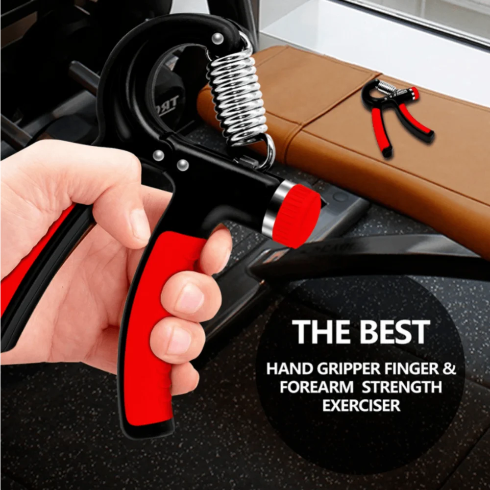 Adjustable Hand Grip 10-60kg / 22-132lbs – Wrist & Forearm Exercise Equipment, Gym Accessories
Adjustable Hand Grip 10-60kg / 22-132lbs – Wrist & Forearm Exercise Equipment, Gym Accessories