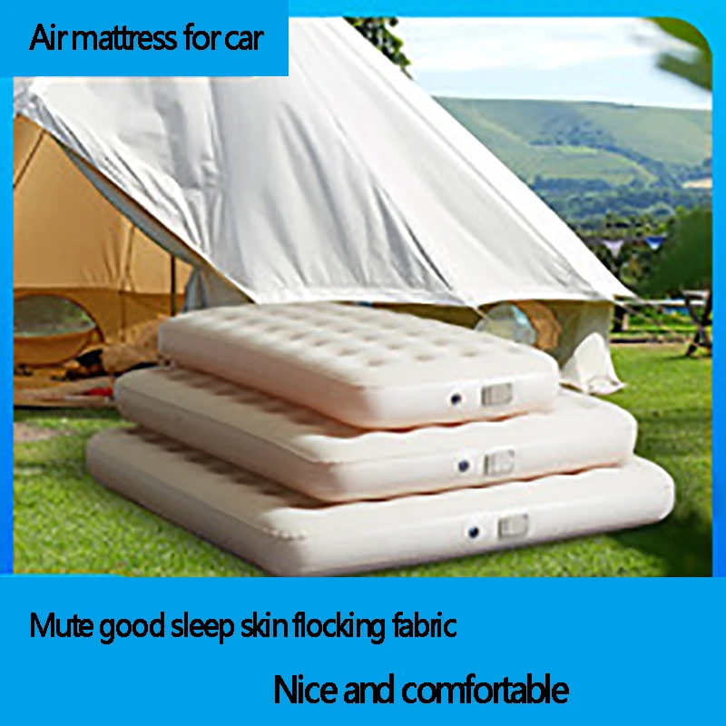 Auto flocking automatic air mattress Outdoor camping double air mattress plus thick flocking mattress with tent floor mat
Auto flocking automatic air mattress Outdoor camping double air mattress plus thick flocking mattress with tent floor mat