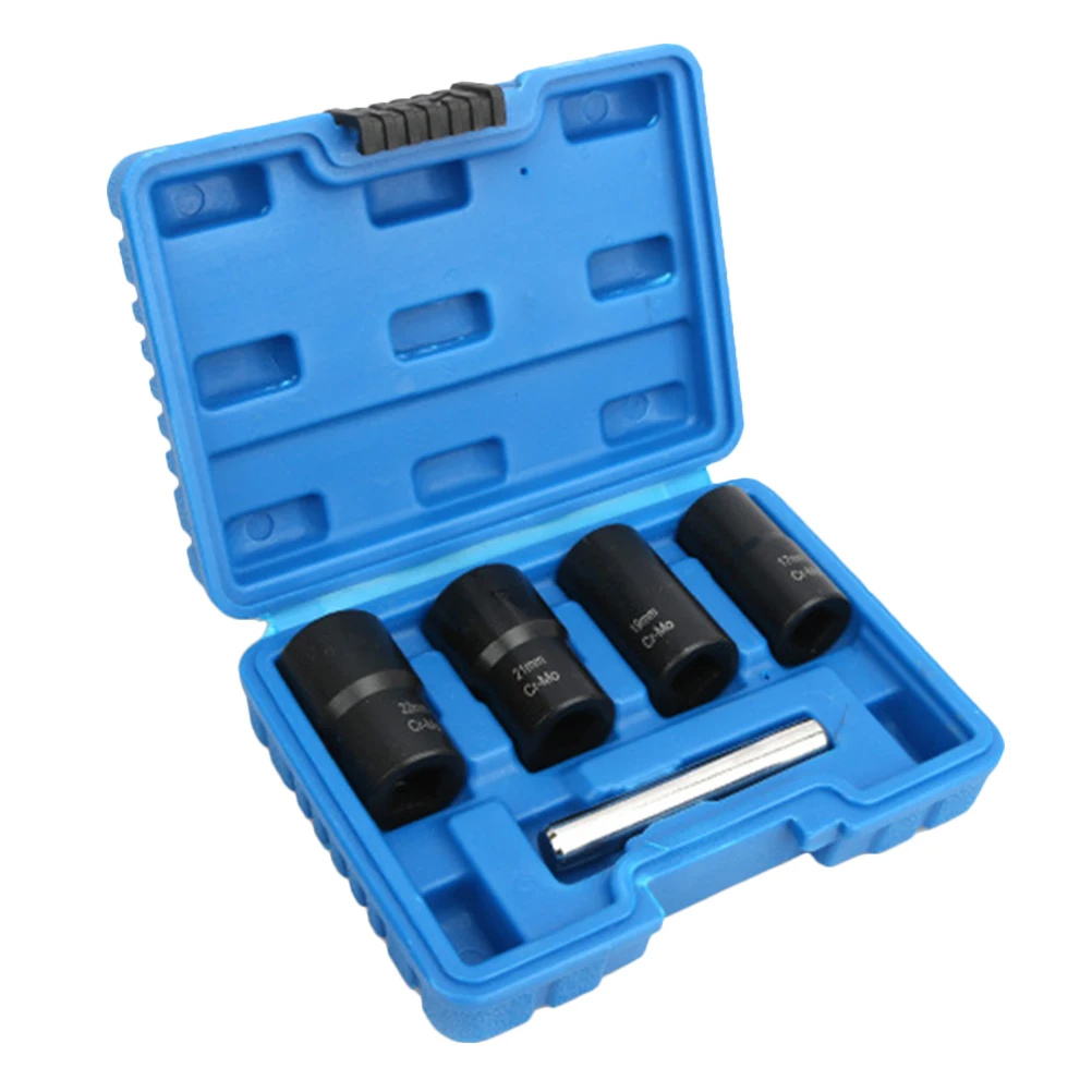 Nut Extractor Kit High Socket Adapters Damaged Nut Remover Tools Durable Portable Storage Box Safe Operation
Nut Extractor Kit High Socket Adapters Damaged Nut Remover Tools Durable Portable Storage Box Safe Operation