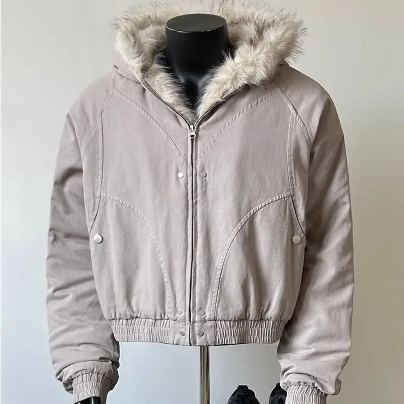 American Retro Short Cotton Jacket Men's Winter Thickened Hooded Fleece Lined Mountain Eagle Coat Standard Fit Fashion Urban ...
American Retro Short Cotton Jacket Men's Winter Thickened Hooded Fleece Lined Mountain Eagle Coat Standard Fit Fashion Urban ...