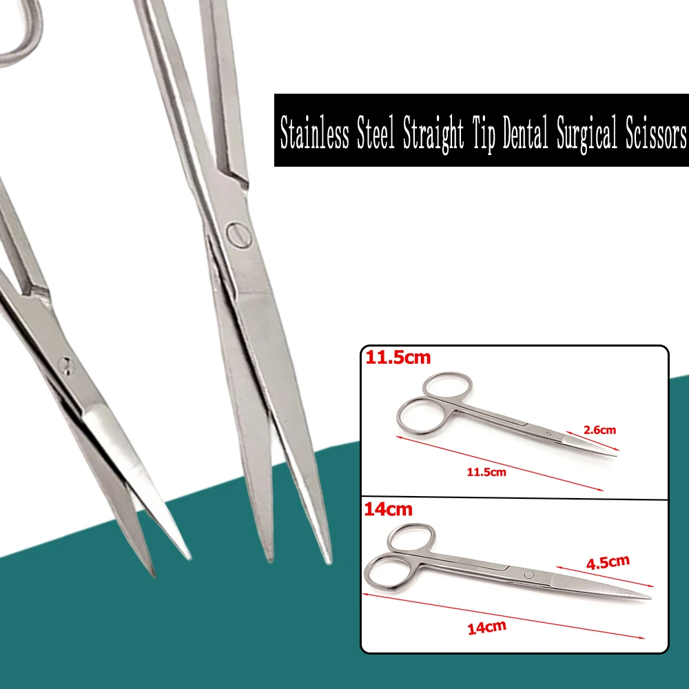 High Quality Stainless Steel Straight Surgical Scissors for Dental and Medical Use Precision Cutting Instrument Tool
High Quality Stainless Steel Straight Surgical Scissors for Dental and Medical Use Precision Cutting Instrument Tool