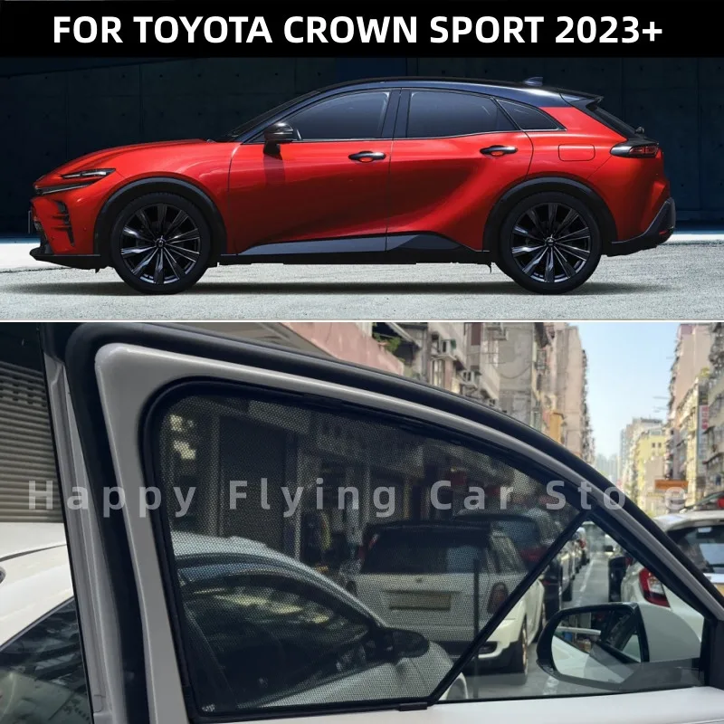 Suitable for TOYOTA CROWN SPORT 2023+ car window sunshade,front and side door sun baffle,mesh curtain
Suitable for TOYOTA CROWN SPORT 2023+ car window sunshade,front and side door sun baffle,mesh curtain