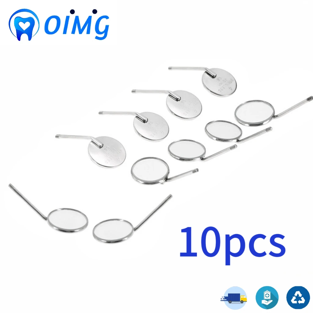 Dental Mouth Mirror Reflector Mirror Stainless Steel Material for Oral Examination Tooth Cleaning Oral Care 10Pcs/set
Dental Mouth Mirror Reflector Mirror Stainless Steel Material for Oral Examination Tooth Cleaning Oral Care 10Pcs/set