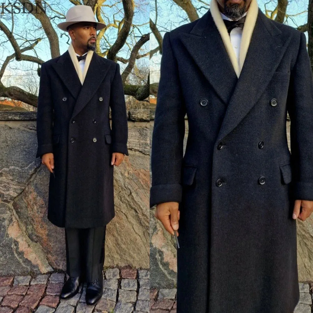 KSDN Formal Double Breasted Men's Suits Blazer High Quality Long Blazer Elegant Peak Lapel Male Clothing 1 Piece Jacket Overcoat
KSDN Formal Double Breasted Men's Suits Blazer High Quality Long Blazer Elegant Peak Lapel Male Clothing 1 Piece Jacket Overcoat