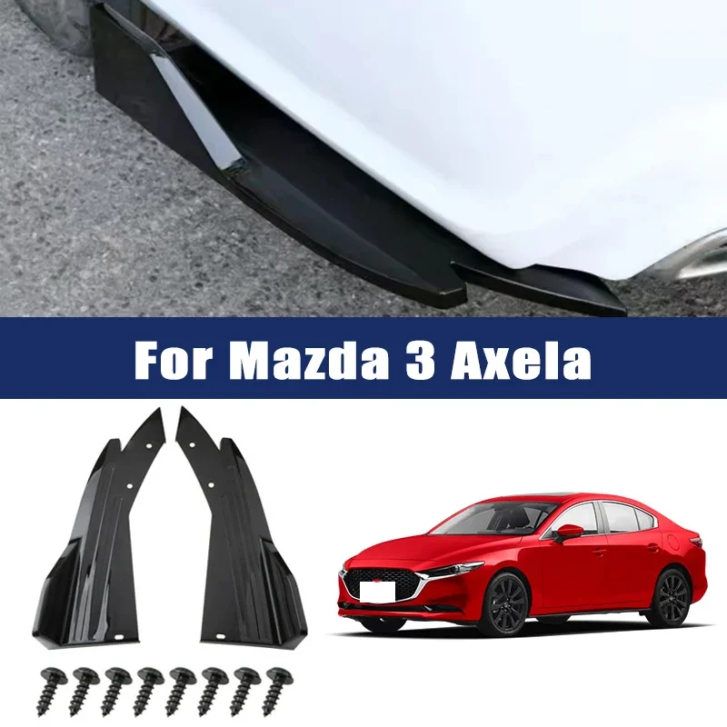 2pcs Car Rear Bumper Spoiler Lip Carbon Fiber Wing Trim Anti-crash Diffuser Side Skirt Wrap Angle Splitter For Mazda 3 Axela
2pcs Car Rear Bumper Spoiler Lip Carbon Fiber Wing Trim Anti-crash Diffuser Side Skirt Wrap Angle Splitter For Mazda 3 Axela
