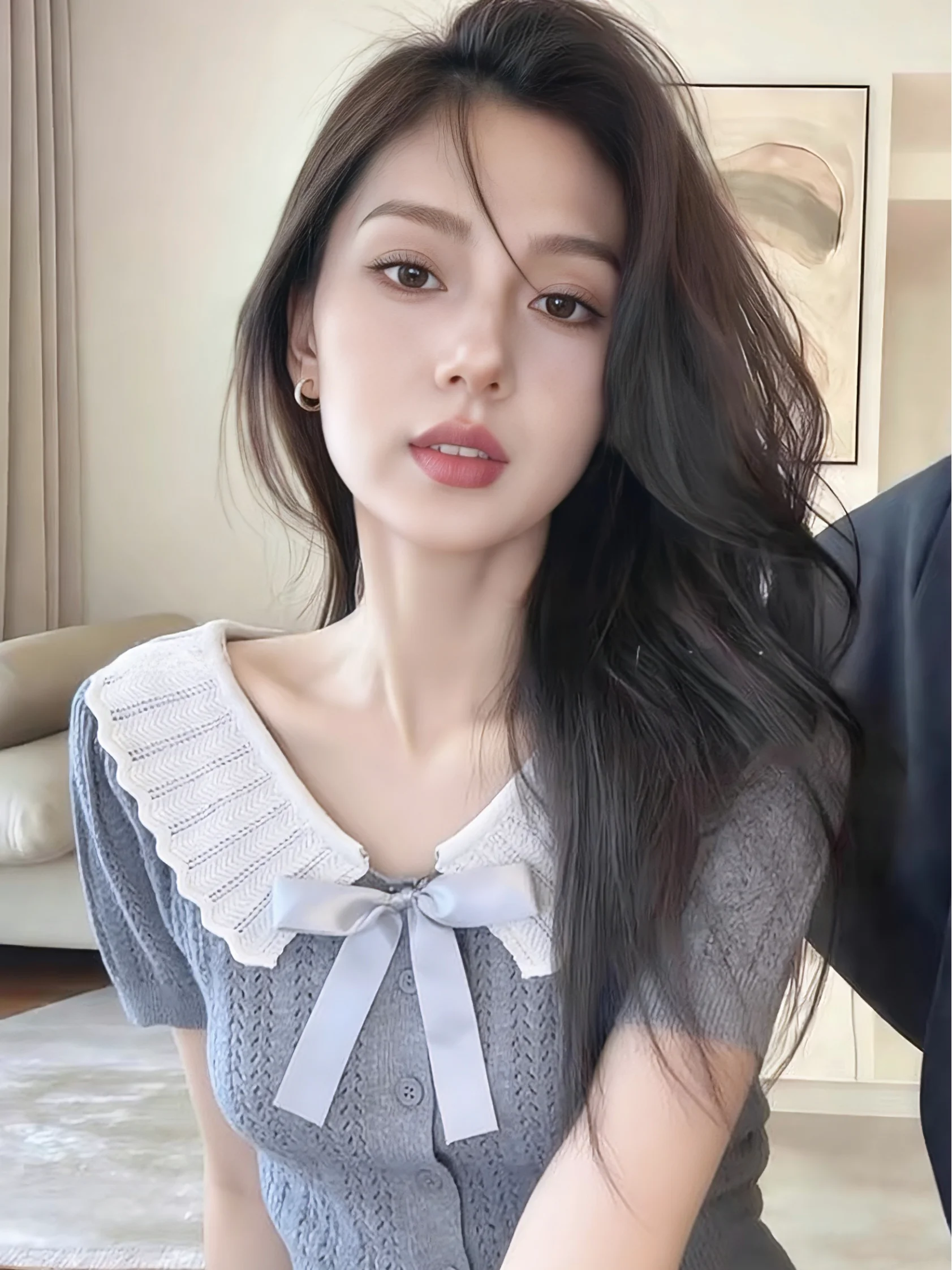 Sweet Style Gray Doll Collar Short Sleeve Knitted Open Cardigan Women's Slim Fit Summer New Arrival Short Top Self-Preserved ...
Sweet Style Gray Doll Collar Short Sleeve Knitted Open Cardigan Women's Slim Fit Summer New Arrival Short Top Self-Preserved ...