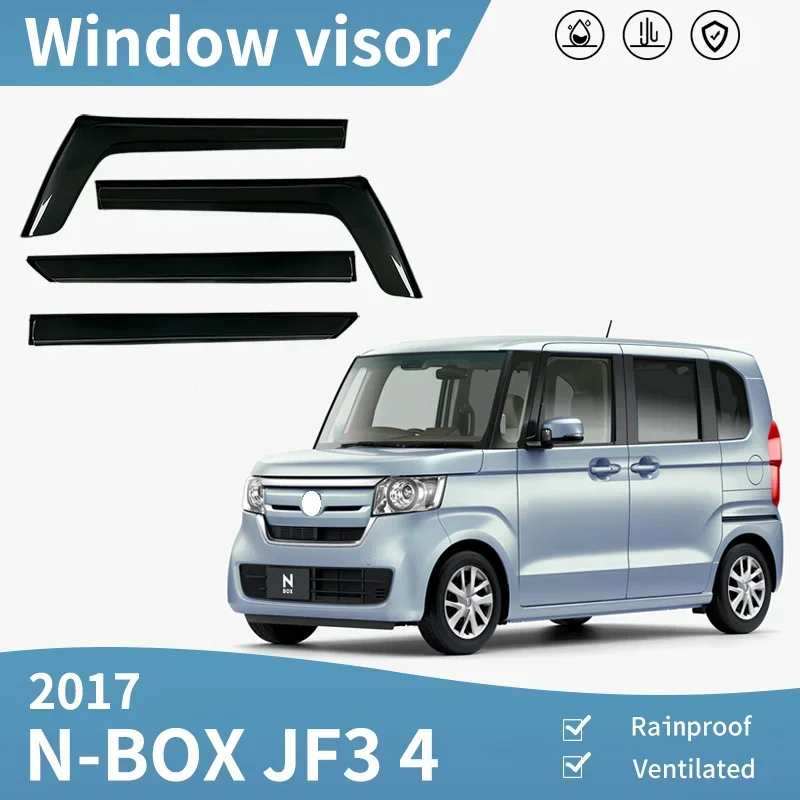 Window Visor For HONDA N-BOX MK2 JF3 4W 2017-2022 Vent Ventvisor Wind Deflectors Rain Guard Shades Visor Door Visor Body Kit
Window Visor For HONDA N-BOX MK2 JF3 4W 2017-2022 Vent Ventvisor Wind Deflectors Rain Guard Shades Visor Door Visor Body Kit