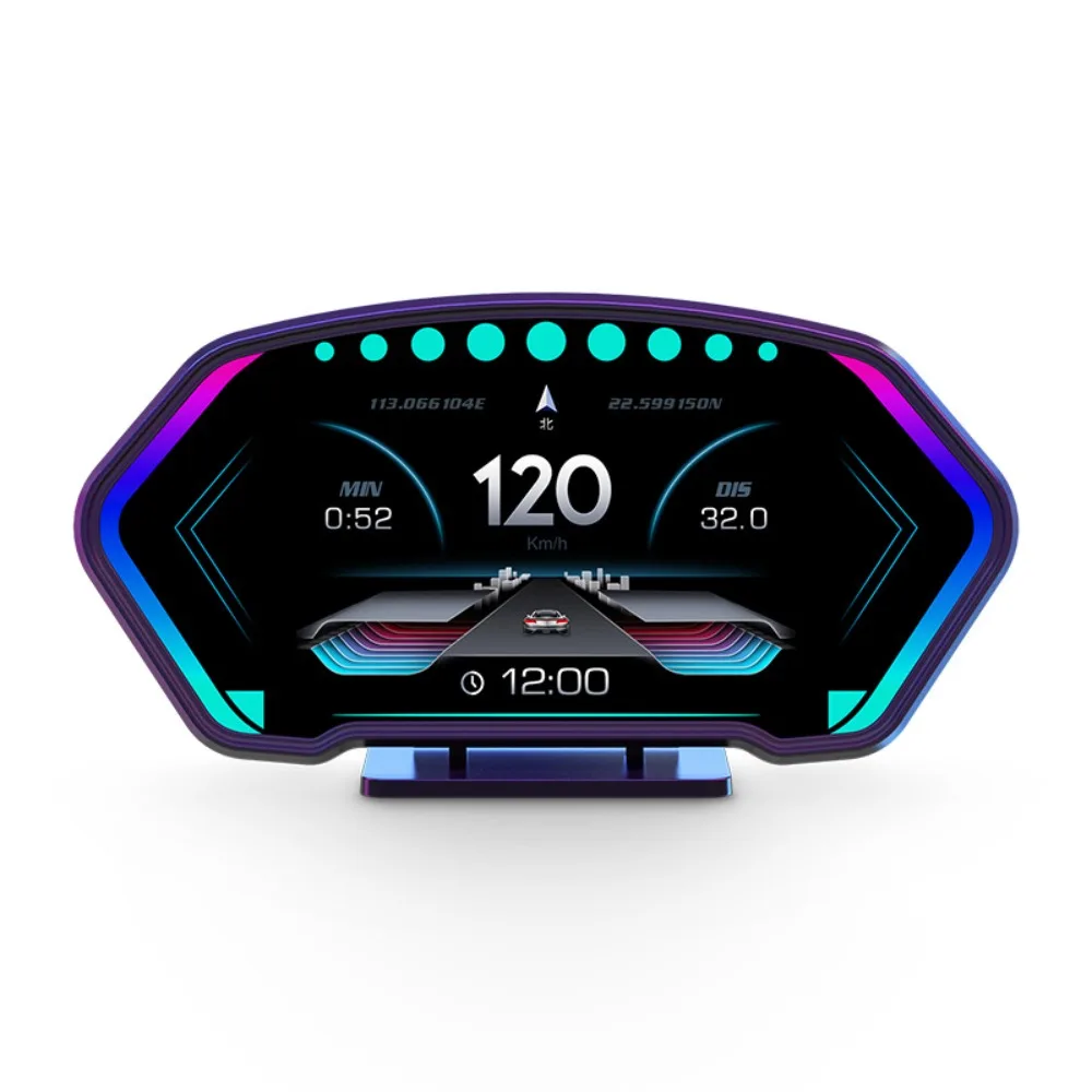 P3 Car HUD Head-up Display OBD GPS Slope Meter Speedometer Colorful LCD Display Auto Accessories
P3 Car HUD Head-up Display OBD GPS Slope Meter Speedometer Colorful LCD Display Auto Accessories