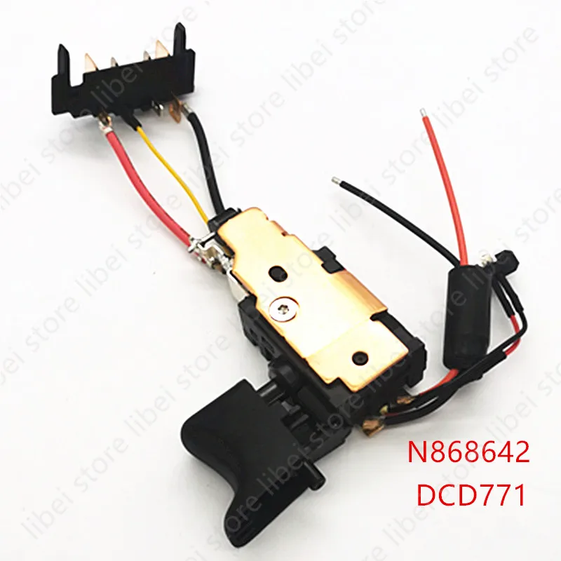N868642 Switch Replace For DEWALT DCD771 DCD771C2 TYPE1 CORDLESS DRILL PARTS Electric tool accessories
N868642 Switch Replace For DEWALT DCD771 DCD771C2 TYPE1 CORDLESS DRILL PARTS Electric tool accessories