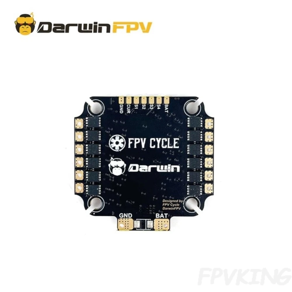 DarwinFPV F411 45A ELRS AIO Flight Controller 3-6S MPU6500 45A ESC Integrated ELRS Receiver for CineApe35 FPV Racing Drone Parts
DarwinFPV F411 45A ELRS AIO Flight Controller 3-6S MPU6500 45A ESC Integrated ELRS Receiver for CineApe35 FPV Racing Drone Parts