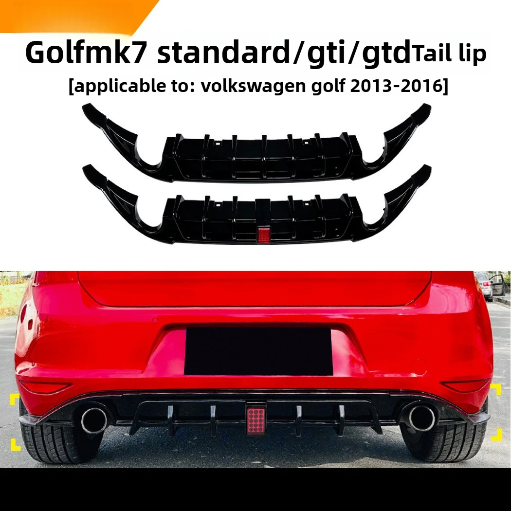 Suitable for Volkswagen Golf Mk7 Gti 2013-16 Rear Lip Spoiler with Lamp Tail Lip
Suitable for Volkswagen Golf Mk7 Gti 2013-16 Rear Lip Spoiler with Lamp Tail Lip