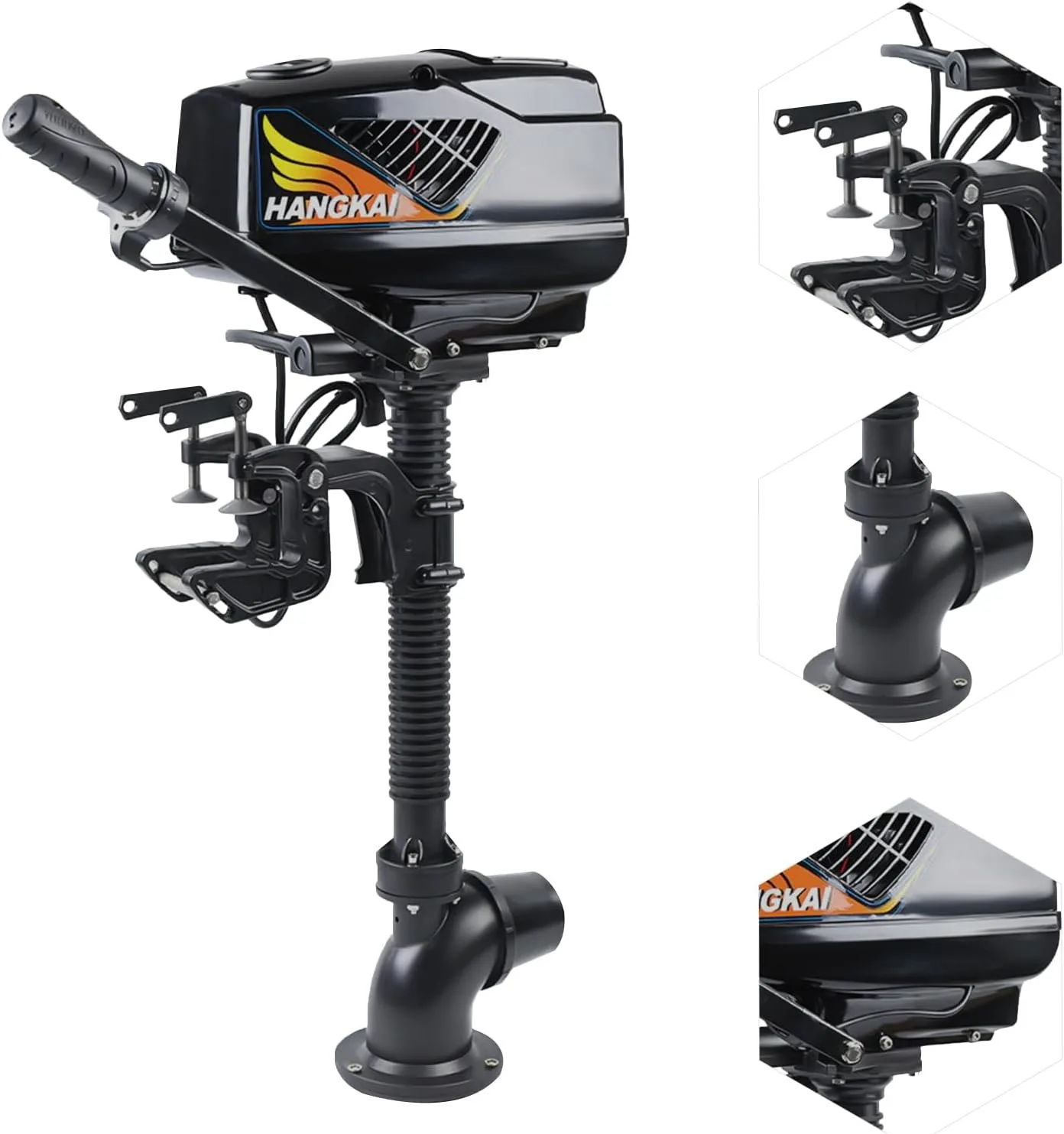 New Winibo 1000W 48V 4HP Heavy Duty Electric Outboard Motor for Fishing Boats & Inflatable Kayaks Brushless Engine
New Winibo 1000W 48V 4HP Heavy Duty Electric Outboard Motor for Fishing Boats & Inflatable Kayaks Brushless Engine