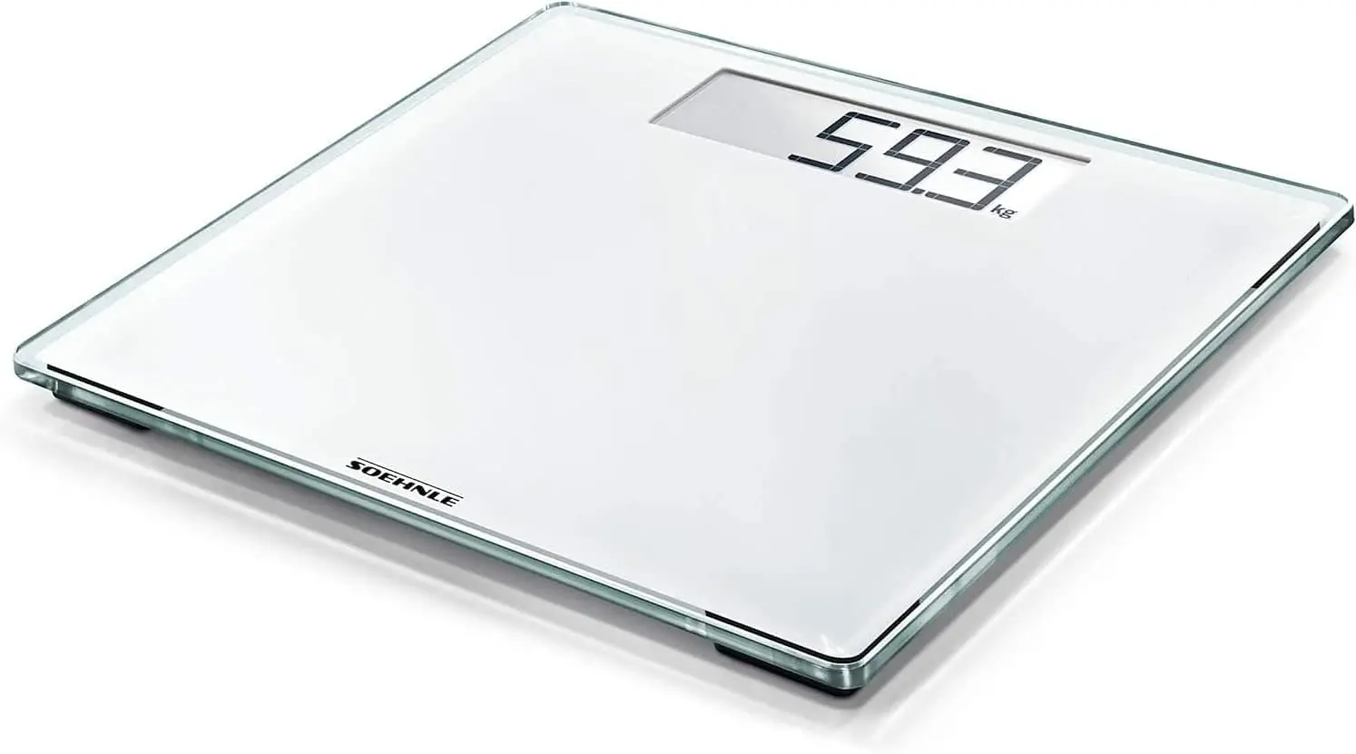 Digital Bathroom Scale with LCD Display, 396lb Capacity, Auto On/Off, Safety Glass Platform, Precise 0.2lb Increments
Digital Bathroom Scale with LCD Display, 396lb Capacity, Auto On/Off, Safety Glass Platform, Precise 0.2lb Increments