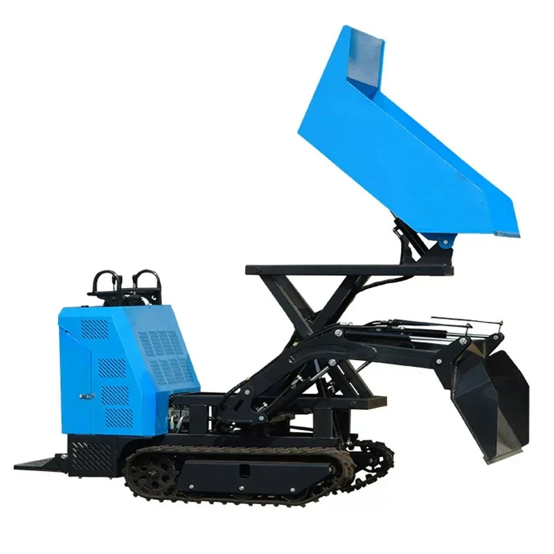 Mini Tracked Dump Truck, Automatic Lift-and-Tilt Dump Truck, Custom Clutch Housing, 1000L/500L Tracked Loading and U(Customized)
Mini Tracked Dump Truck, Automatic Lift-and-Tilt Dump Truck, Custom Clutch Housing, 1000L/500L Tracked Loading and U(Customized)