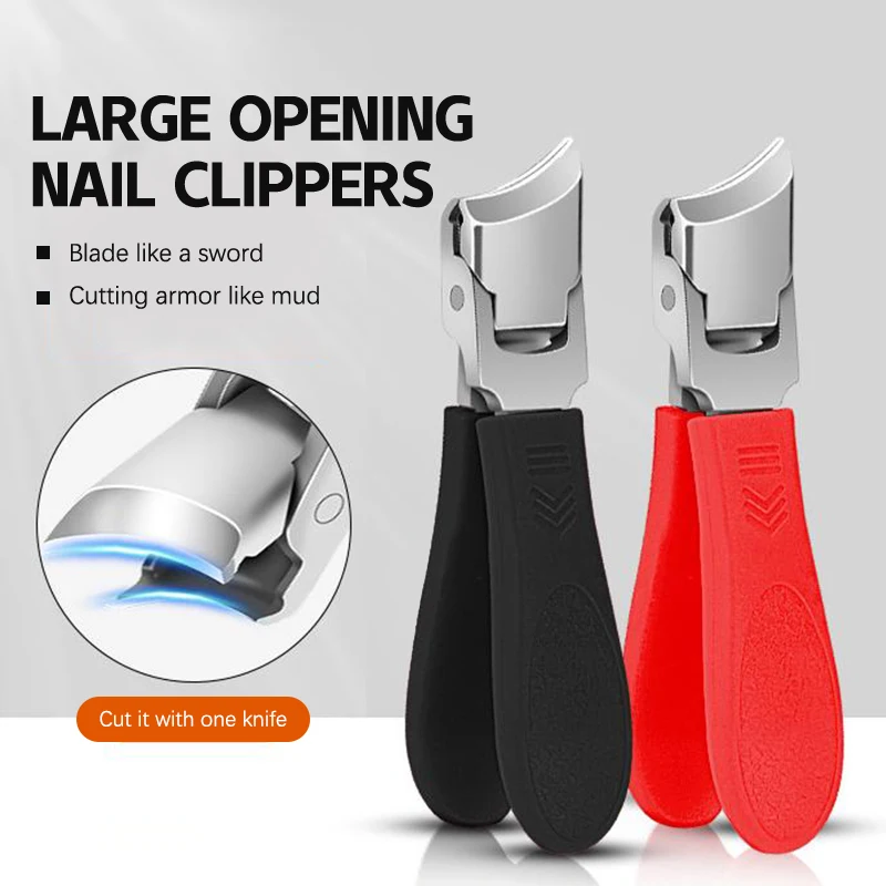 Large Jaw Openning Nail Clipper Thick Hard Special Nail Cutter Stainless Steel Manicure Tools Toe Cutter Trimmer Anti-Splash
Large Jaw Openning Nail Clipper Thick Hard Special Nail Cutter Stainless Steel Manicure Tools Toe Cutter Trimmer Anti-Splash