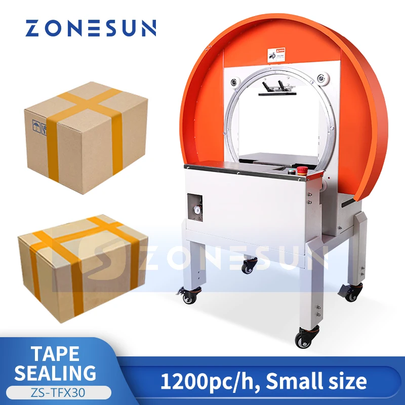 ZONESUN ZS-TFX30 Carton Ring‑type Tape Sealing Machine Box Cross-Taping Equipment
ZONESUN ZS-TFX30 Carton Ring‑type Tape Sealing Machine Box Cross-Taping Equipment