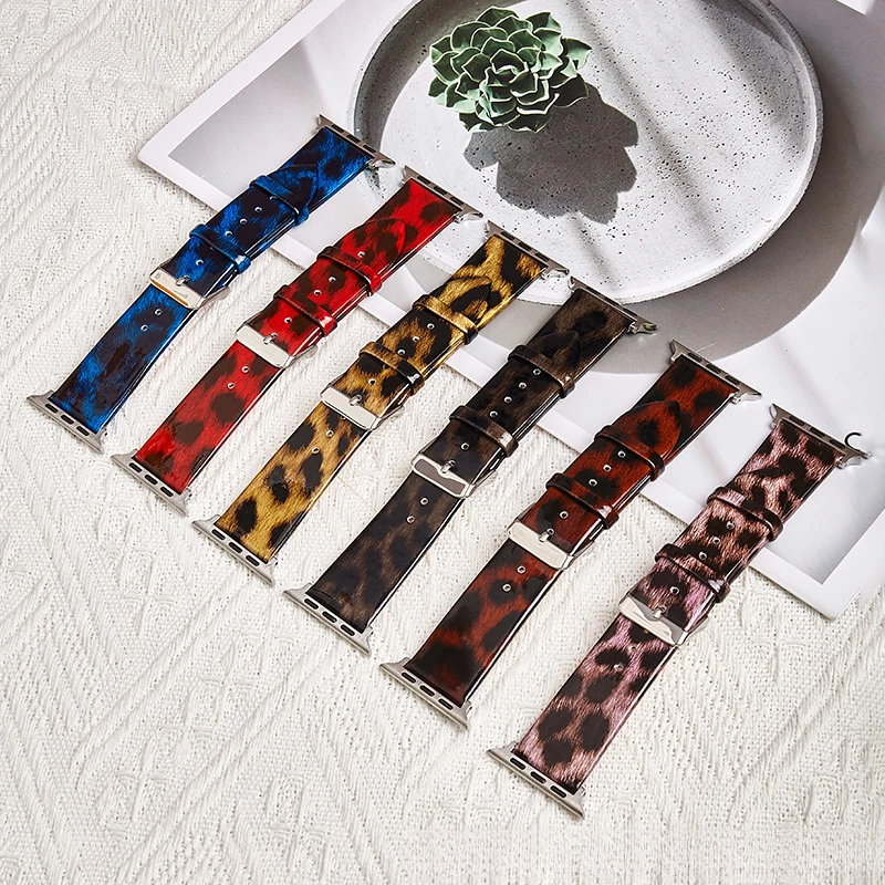 Новый ремешок для часов Appleiwatch, модный ремешок с леопардовым принтом 38/40/41/42/45/MMУнисекс
Новый ремешок для часов Appleiwatch, модный ремешок с леопардовым принтом 38/40/41/42/45/MMУнисекс