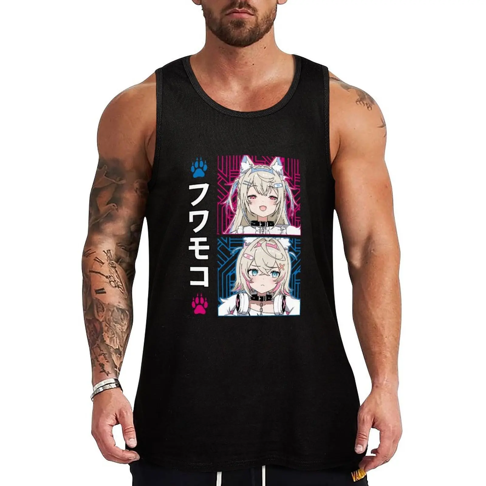 FuwaMoco Advent Tank Top Thin Cool Tank Top Summer Breathable Sleeveless Shirt
FuwaMoco Advent Tank Top Thin Cool Tank Top Summer Breathable Sleeveless Shirt