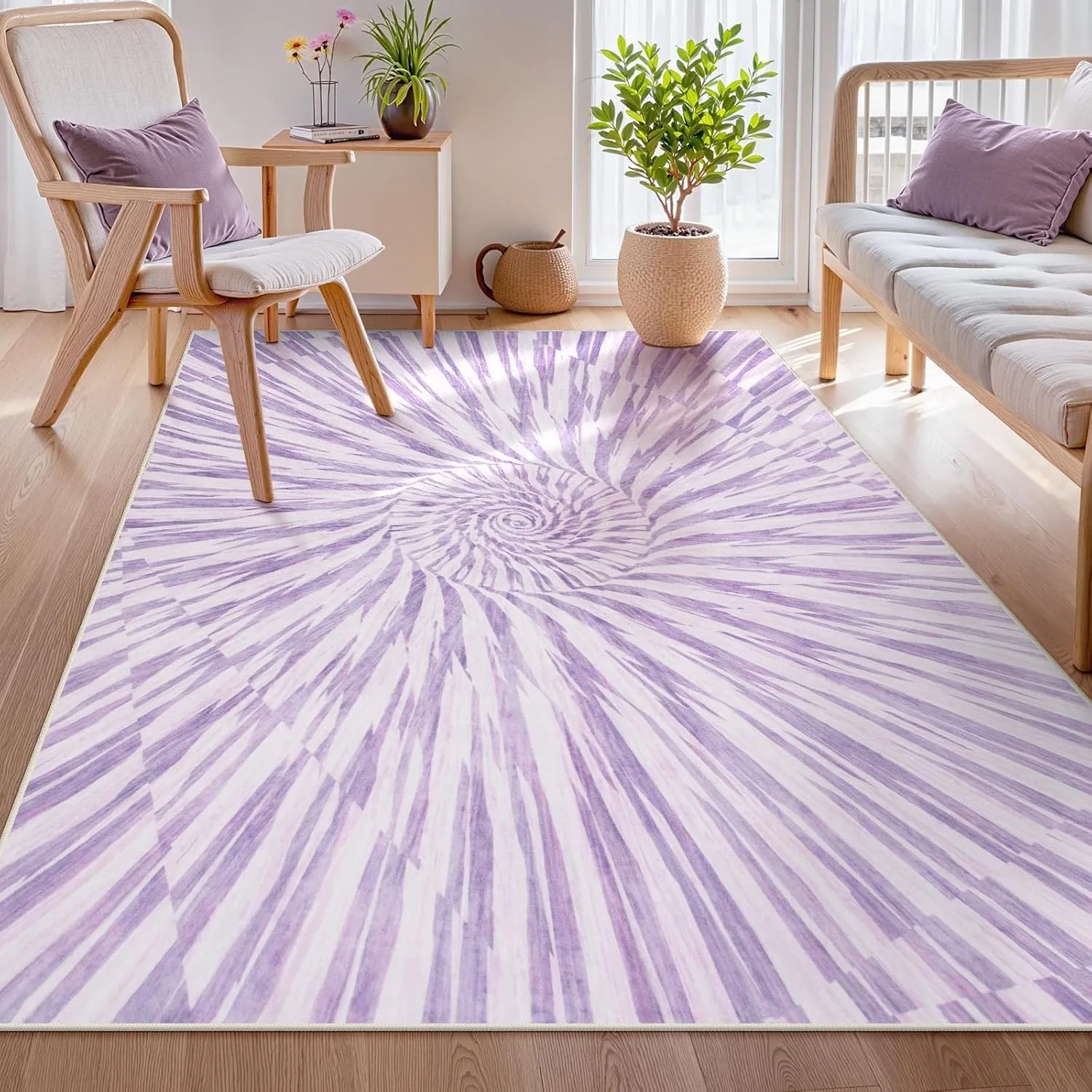 Living Room Carpet Non-slip Machine Washable Easy To Fold Floor Mat Purple Spiral Gradient Color Rug Large Size Home Decor Mats
Living Room Carpet Non-slip Machine Washable Easy To Fold Floor Mat Purple Spiral Gradient Color Rug Large Size Home Decor Mats