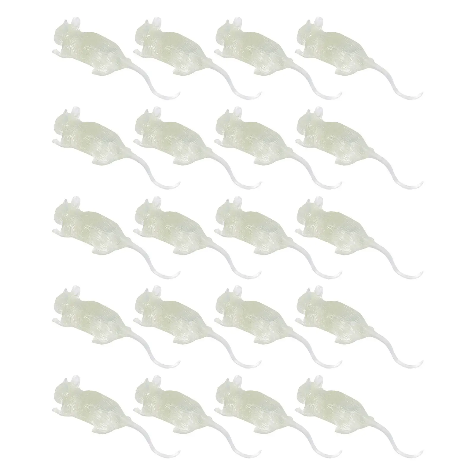 20Pcs Glow Mouse Halloween Prank Prop Vivid Artificial Rat for Sudden Fright Night Use Cabinet Table Floor Haunted House Tricky
20Pcs Glow Mouse Halloween Prank Prop Vivid Artificial Rat for Sudden Fright Night Use Cabinet Table Floor Haunted House Tricky