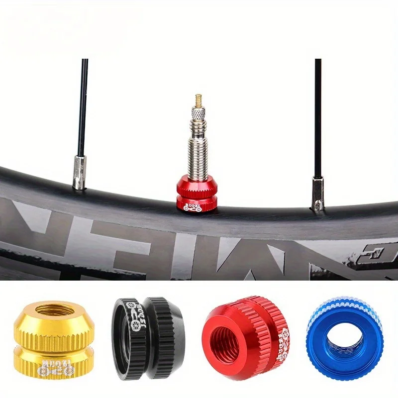 Bicycle Tire Valve Nut with Presta Valve Cap Set MTB Road Bike Tubeless Presta Valve Protection Screw and Cover
Bicycle Tire Valve Nut with Presta Valve Cap Set MTB Road Bike Tubeless Presta Valve Protection Screw and Cover