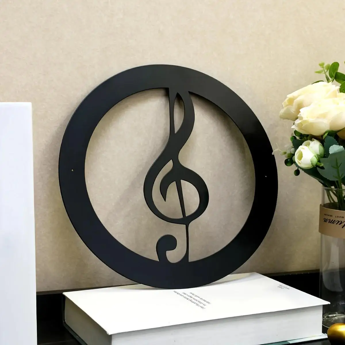 Vintage Music Note Metal Wall Art Set Iron Decor Easy to Hang for Studio KTV Music Lovers
Vintage Music Note Metal Wall Art Set Iron Decor Easy to Hang for Studio KTV Music Lovers