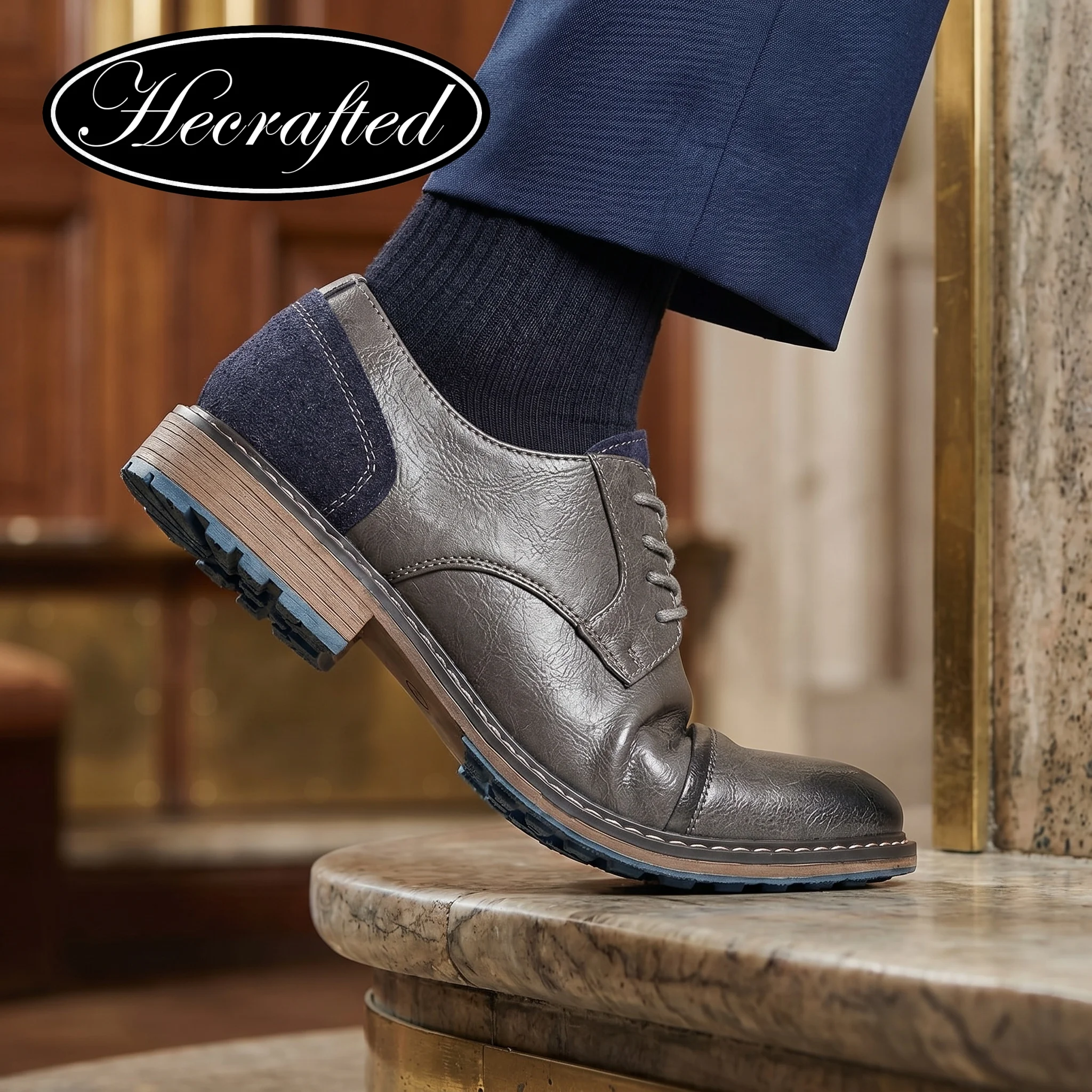 Men Leather Shoes 2026 Brand Comfortable Fashion Men Derby Shoes
Men Leather Shoes 2026 Brand Comfortable Fashion Men Derby Shoes